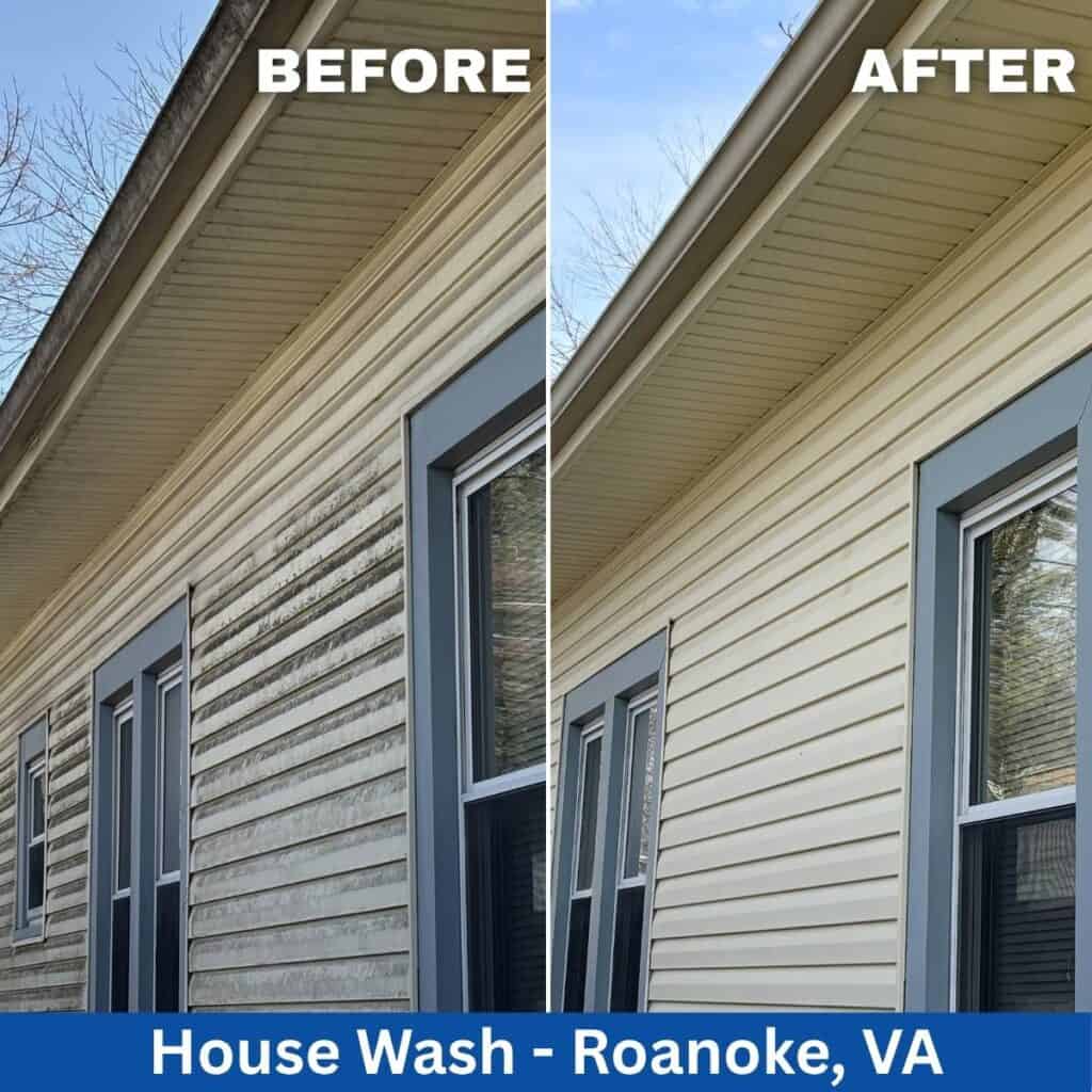Vinyl siding cleaning in Cave Spring, VA