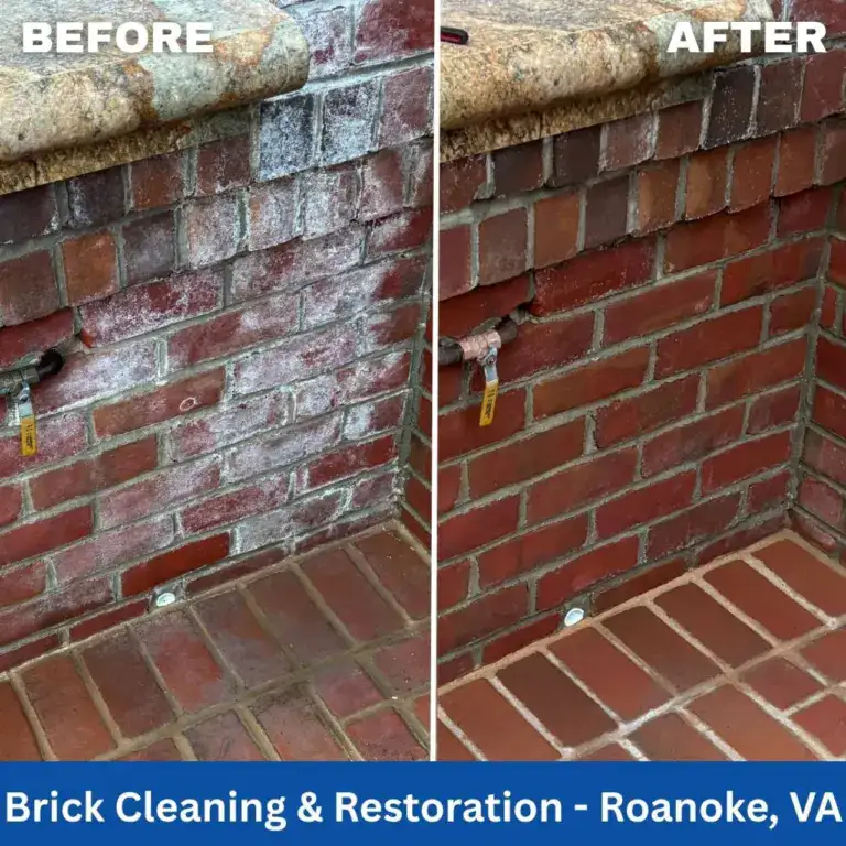 Brick restoration treatment in Roanoke, VA