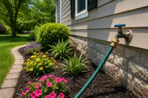 Do pressure washing companies bring their owns water?